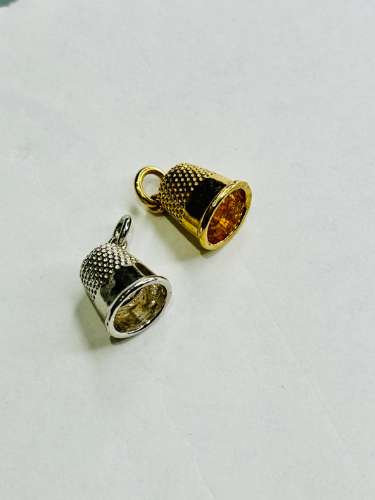 Ciondolo Pizzico Ditale Argento