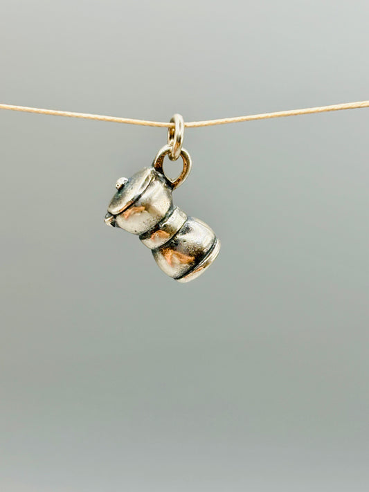 Ciondolo caffettiera Pizzico