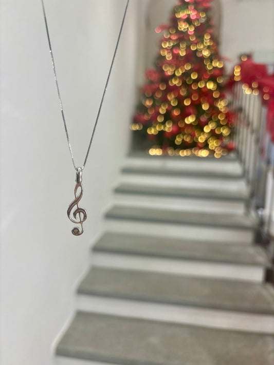 Collana Chiave di violino Pizzico