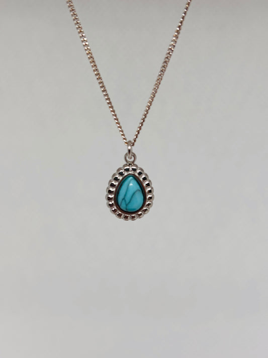 Collana goccia Turchese Pizzico
