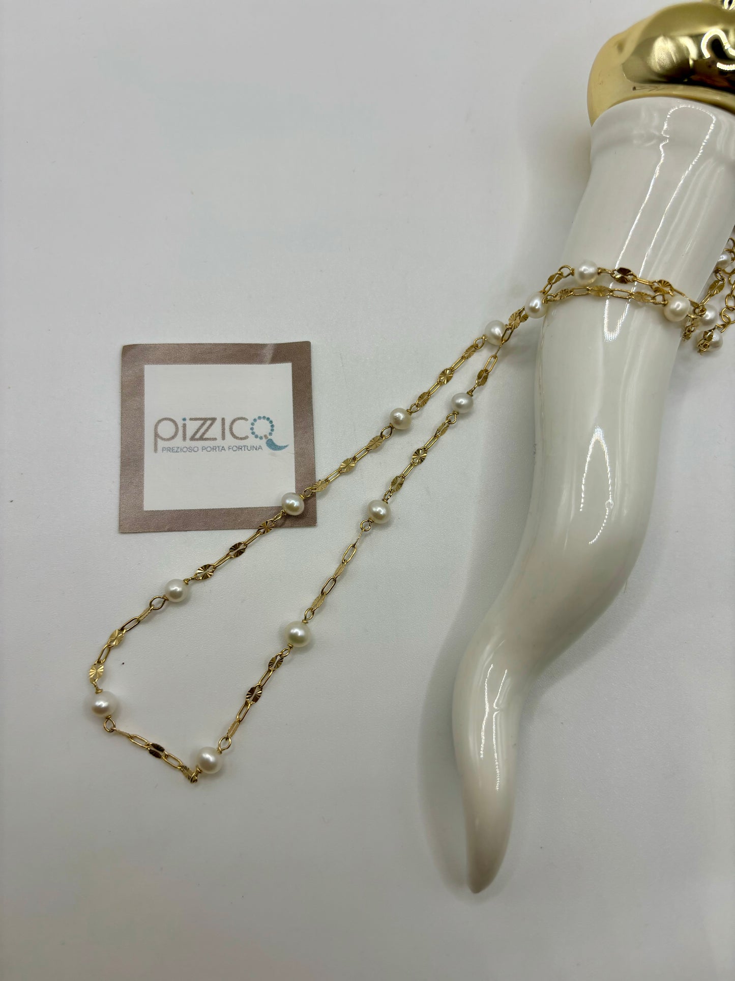 Collana Pizzico perline