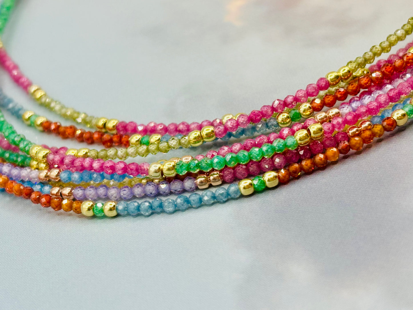 Collane multicolor Cristal Pizzico