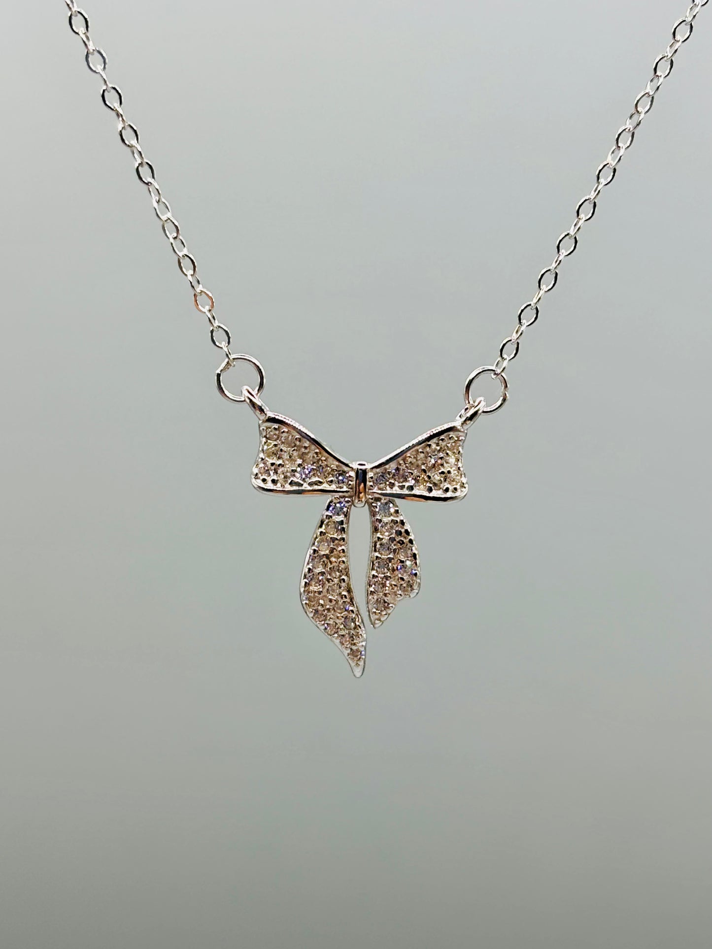 Collana argento Fiocco