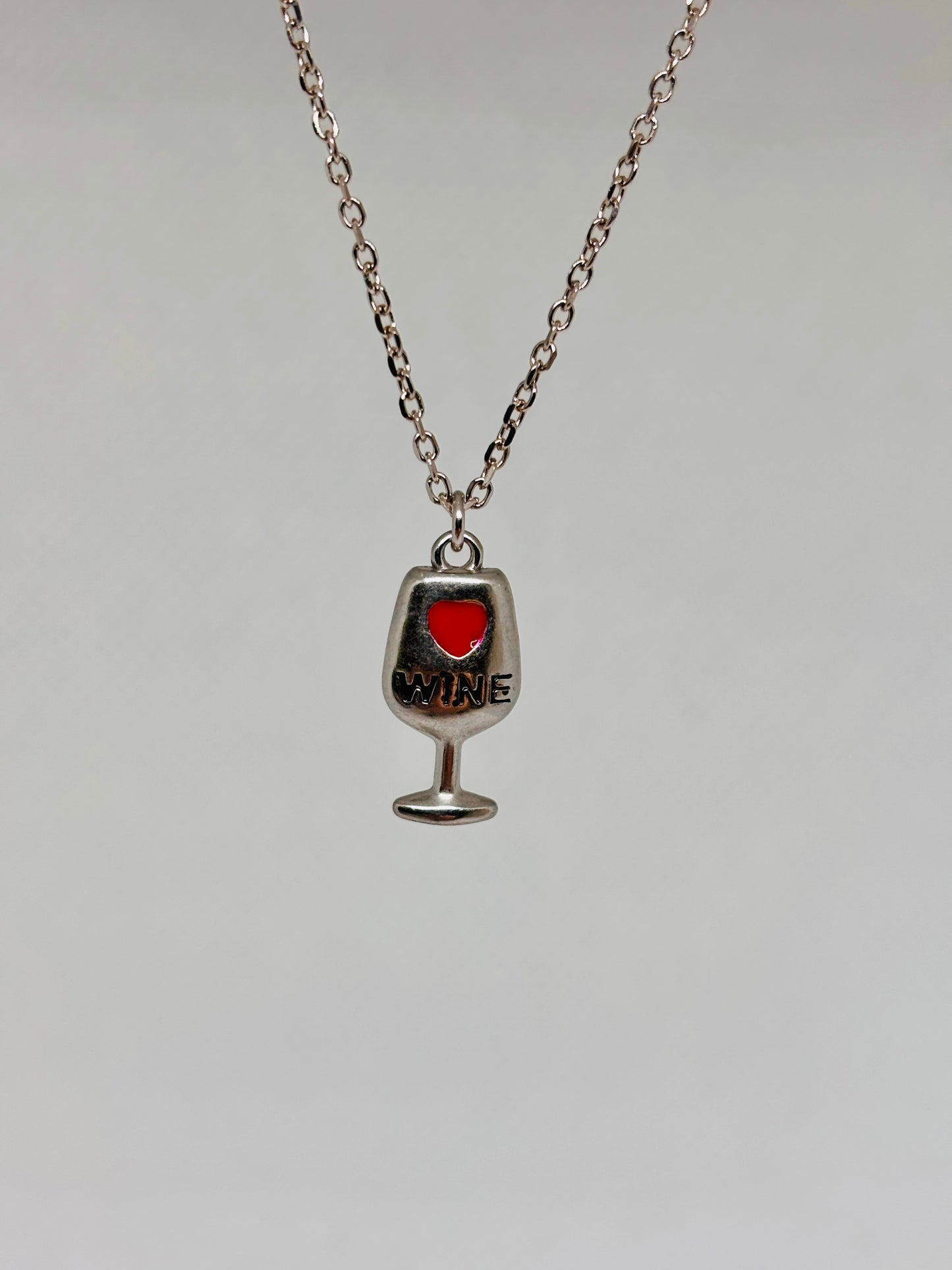 Collana Pizzico calice di vino