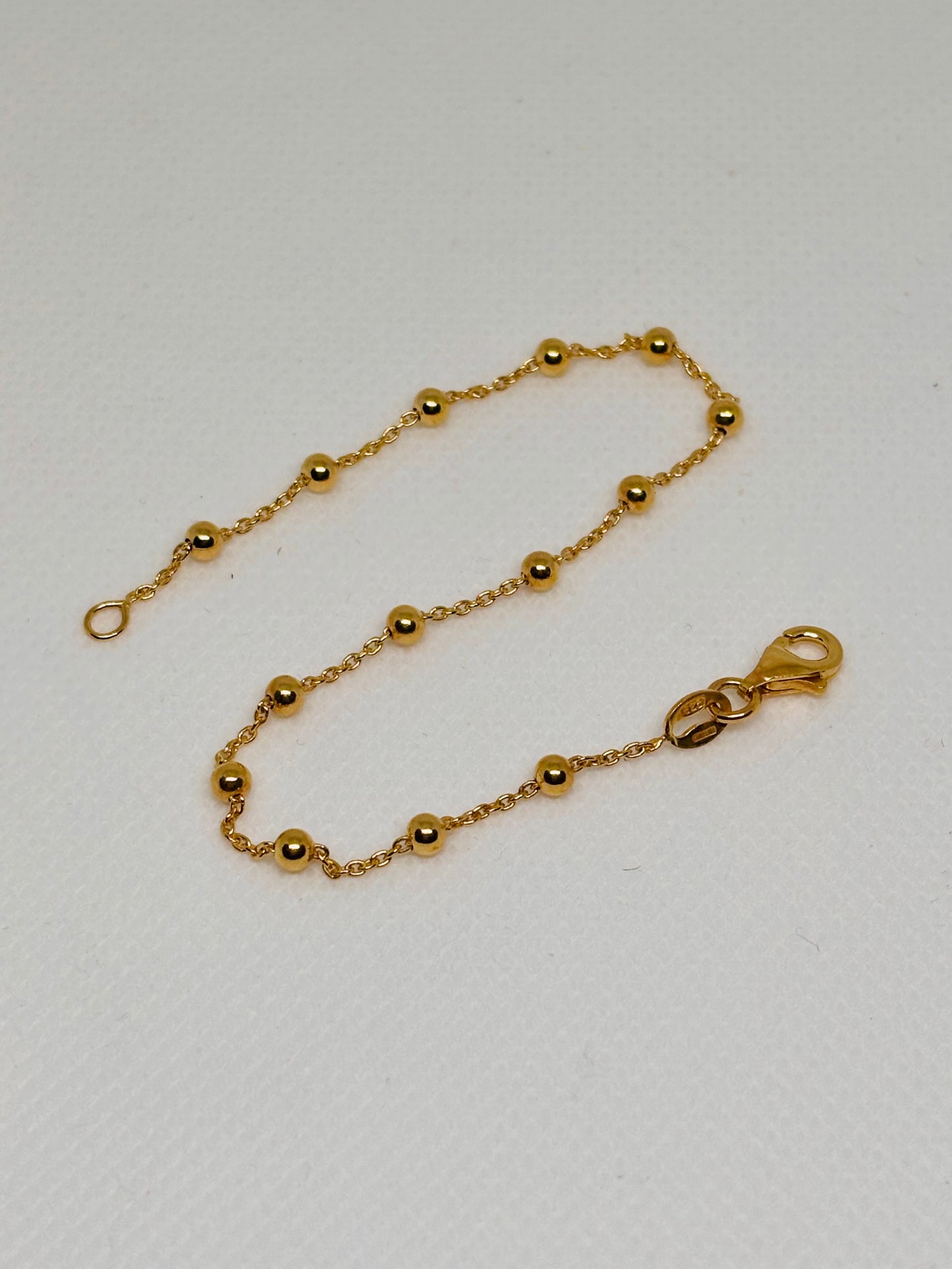 Bracciale base pallini alternati Pizzico