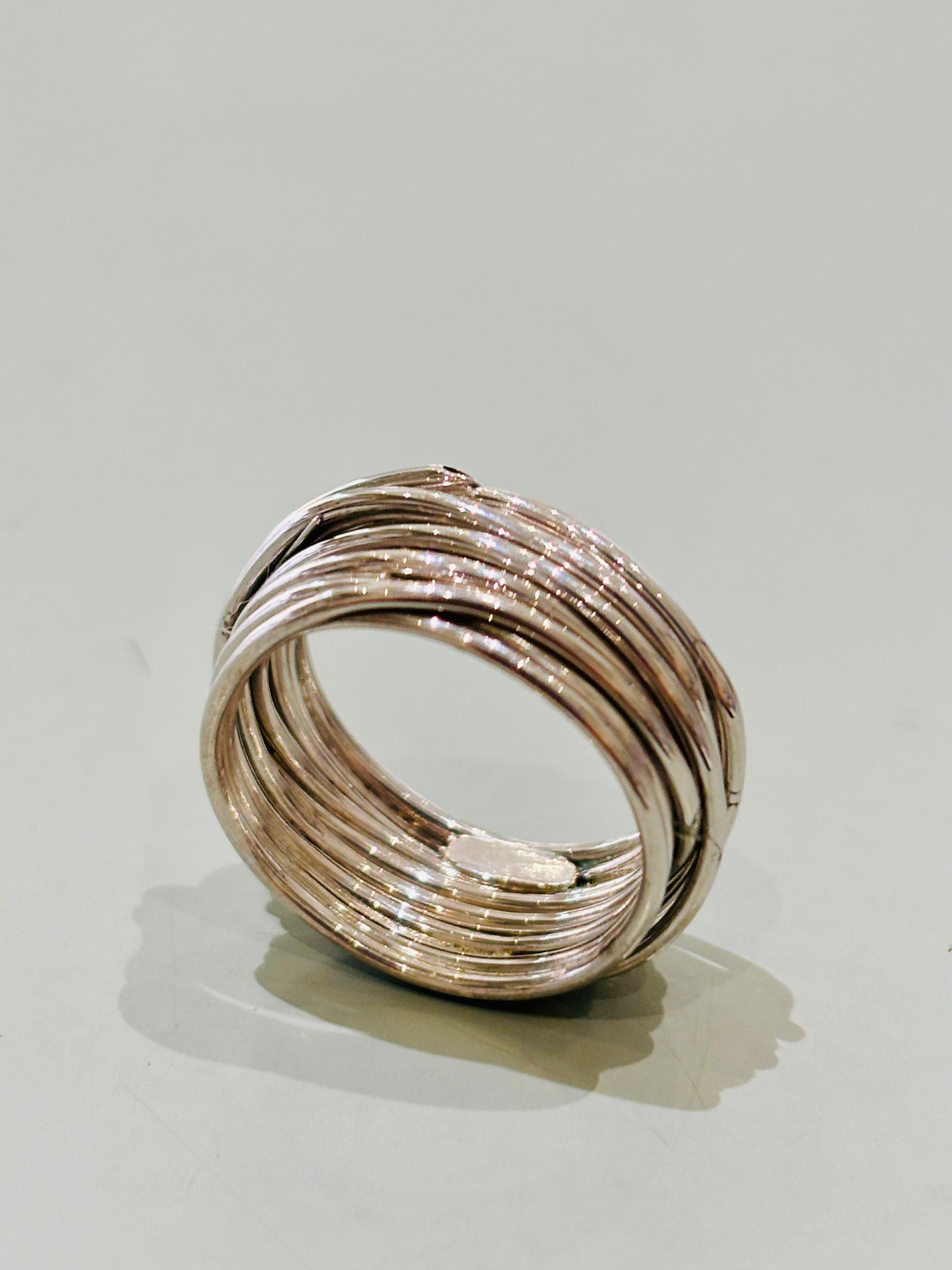 Anello Cerchio di vita argento