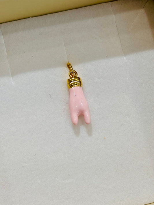 Charms Fortunello Pizzico Tiè 3d rosa
