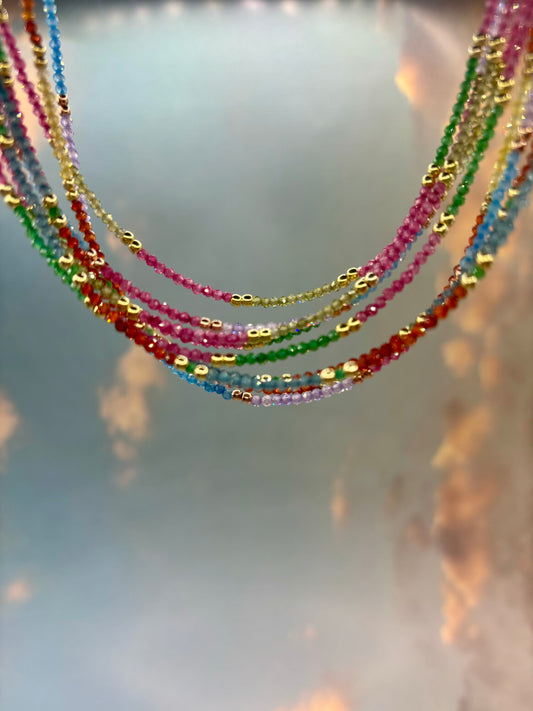 Collane multicolor Cristal Pizzico