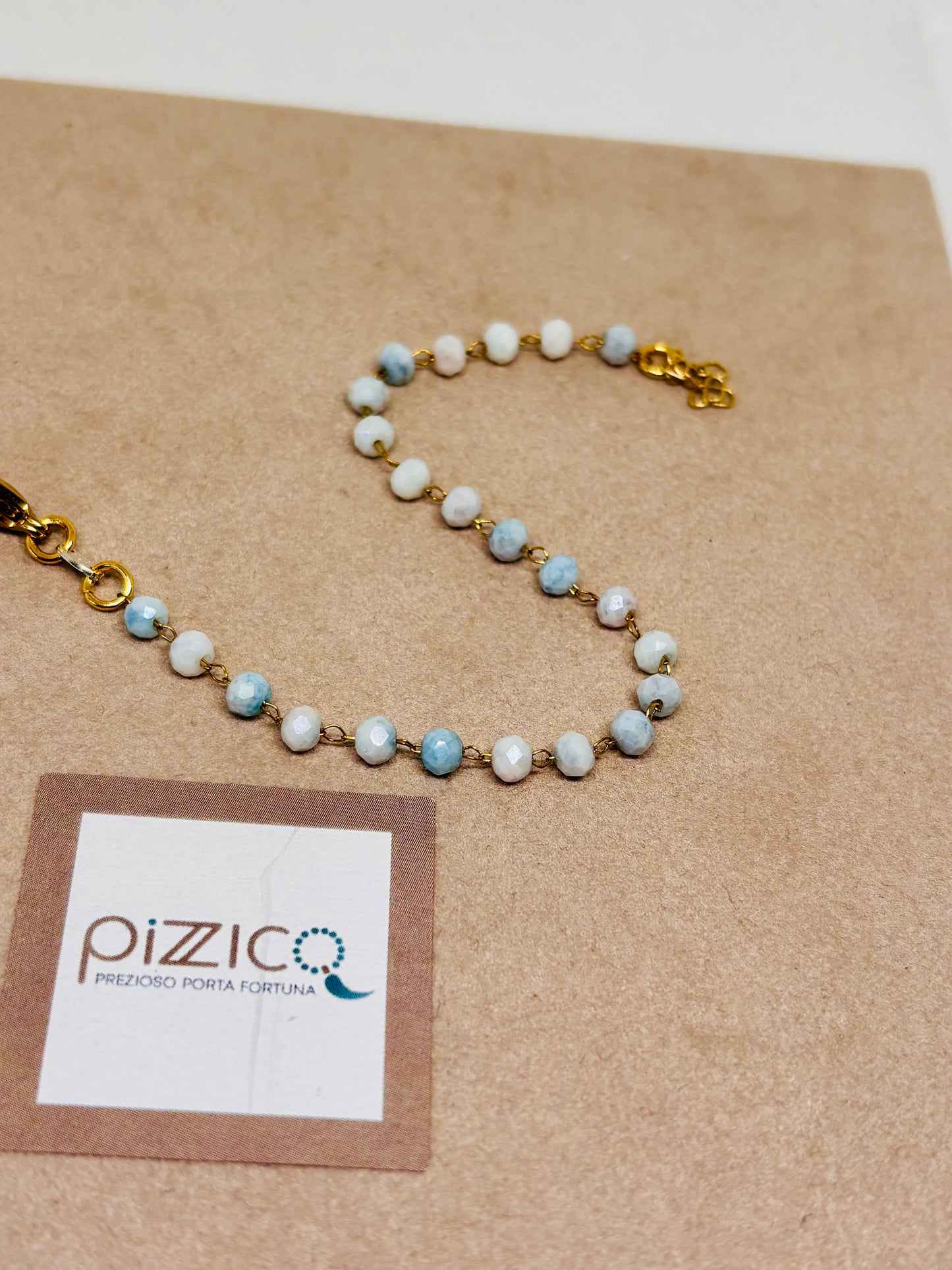 Bracciale Rosarietto Cielo Pizzico