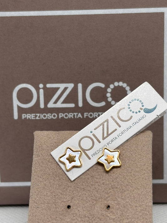 Orecchini Pizzico lobo smalto