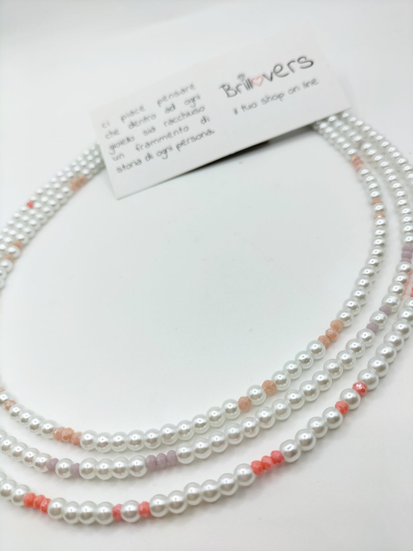 Collana Pearl Crystal Pizzico