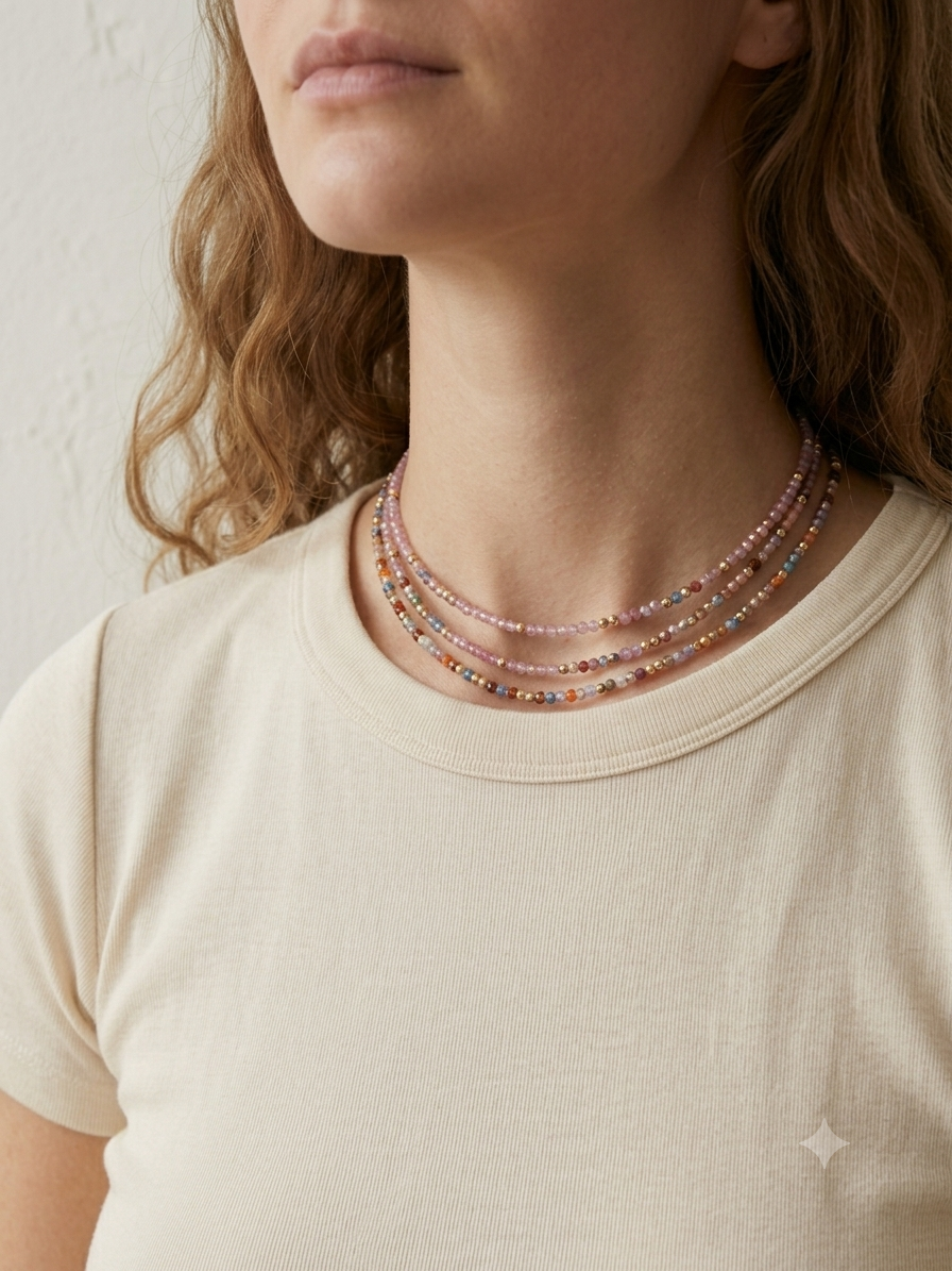 Collana Cristallini Pizzico