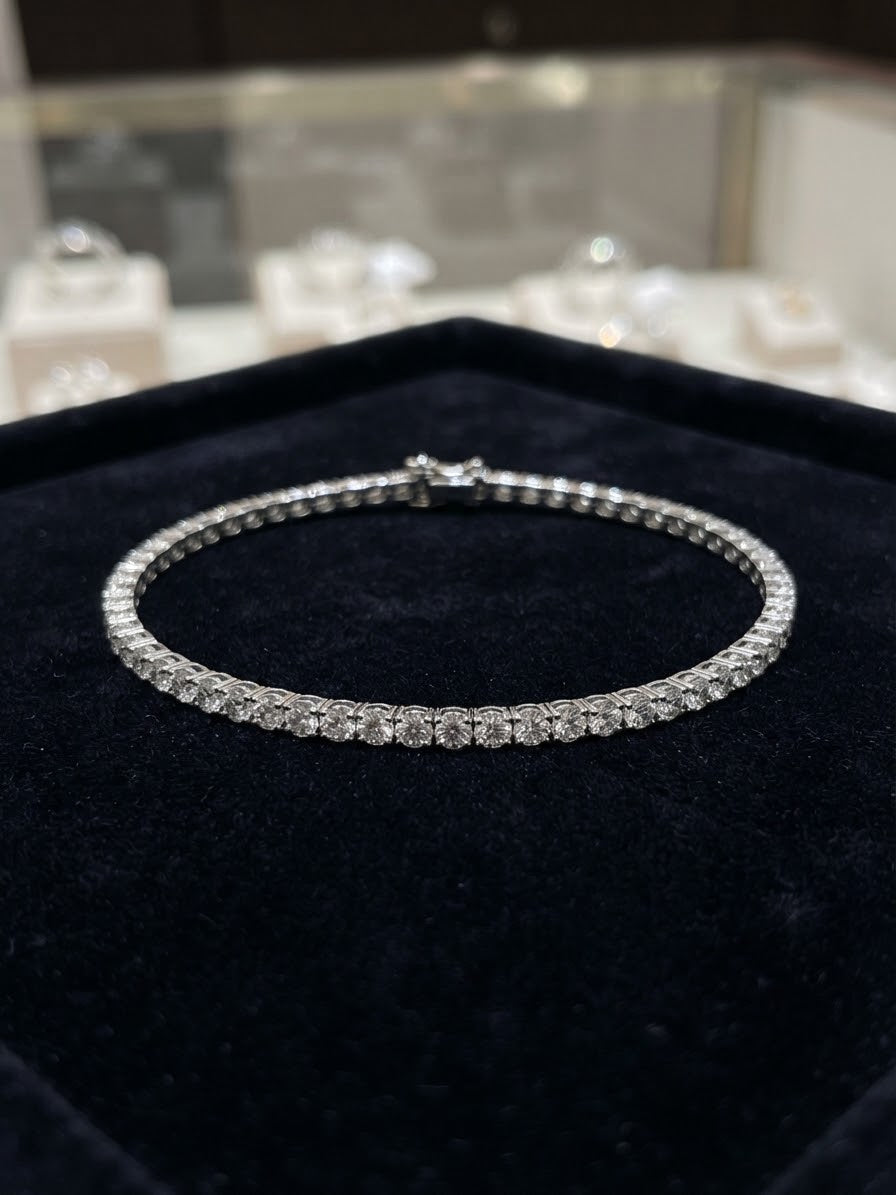 Bracciale Tennis argento mm2