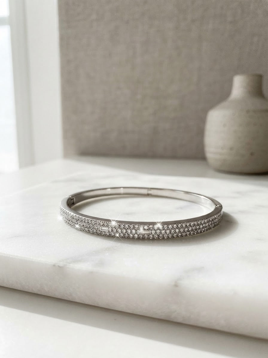 Bracciale rigido acciaio