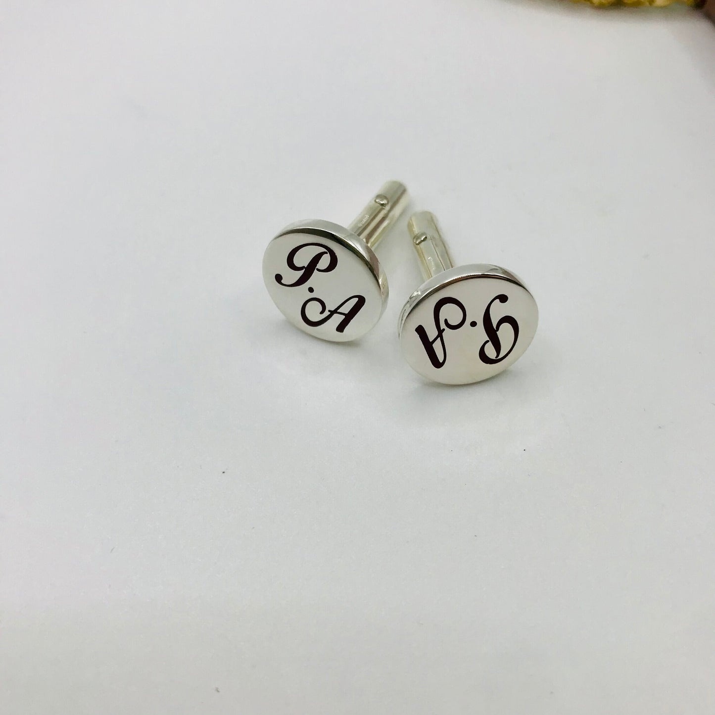 Gemelli Personalizzabile argento