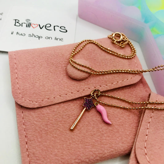 Ciondolo Bacchetta Stella Pizzico