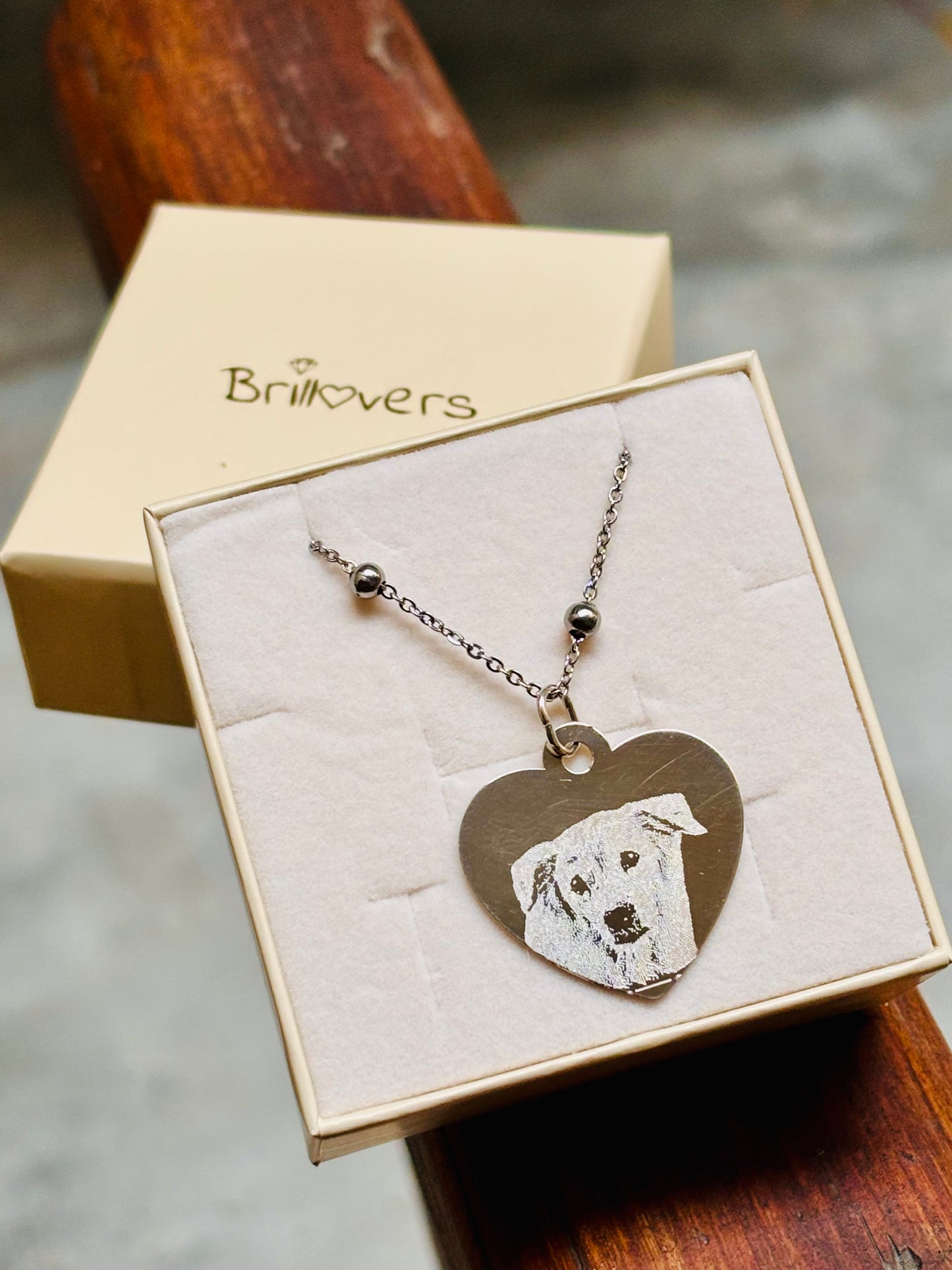 Ciondolo Piastra rettangolare stondata per incisione