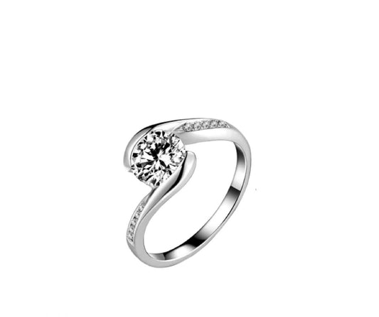 Anello Solitario Contrarier Brillovers