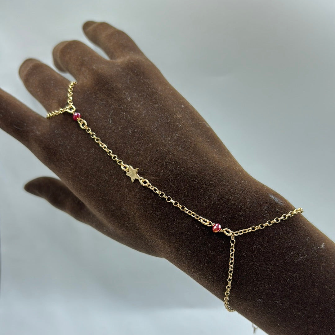 Bracciale Baciamano  rosè Stella