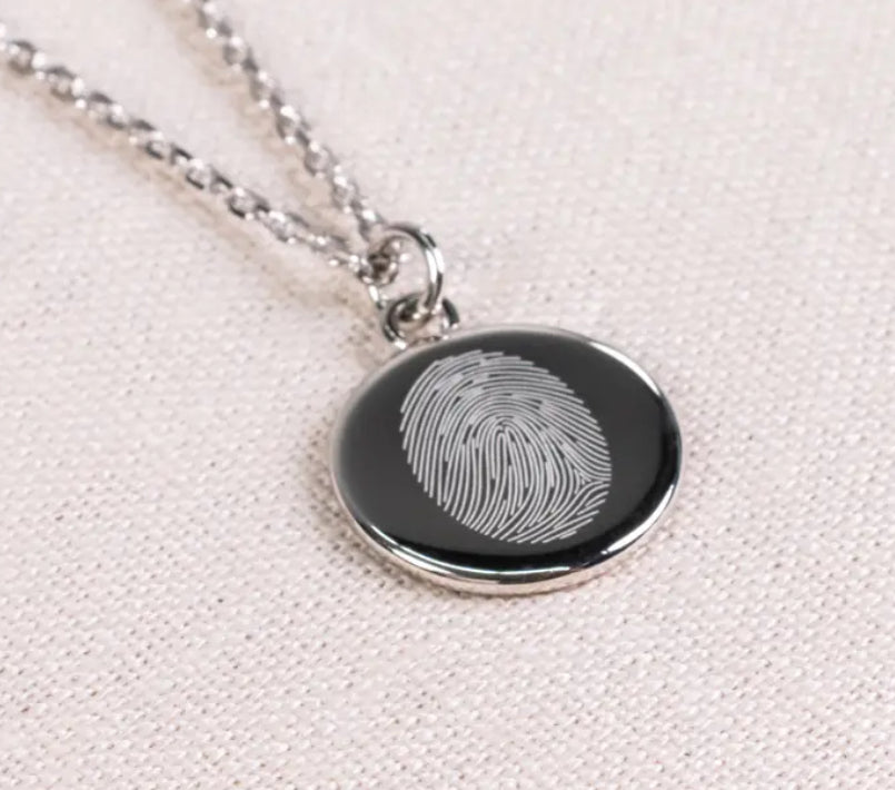 Ciondolo Piastra rettangolare stondata per incisione