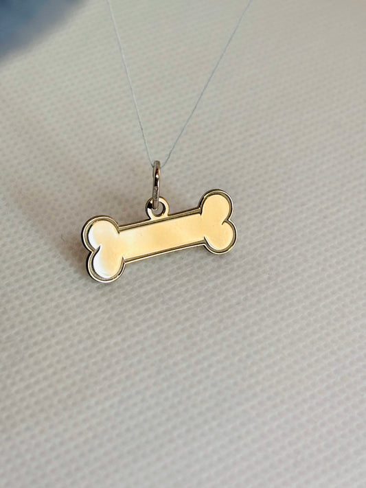 Ciondolo osso argento Pizzico