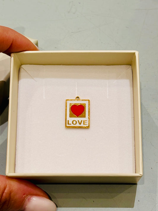 Charms Fortunello Pizzico Piastra Love