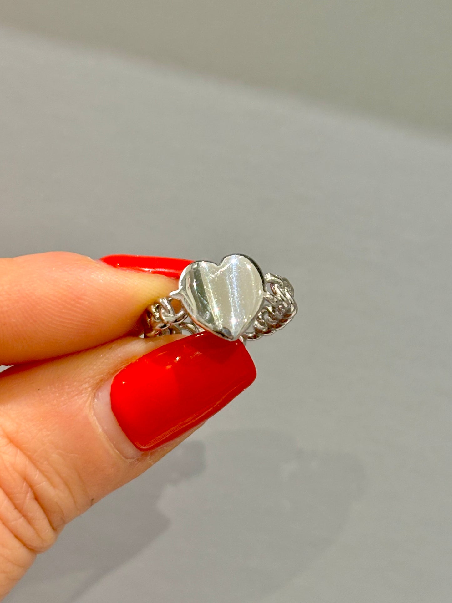 Anello Cuoricino personalizzabile