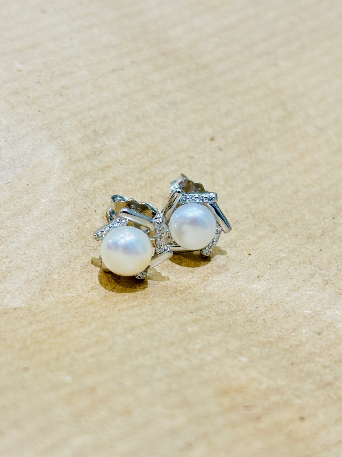 Orecchini perle Elegance argento