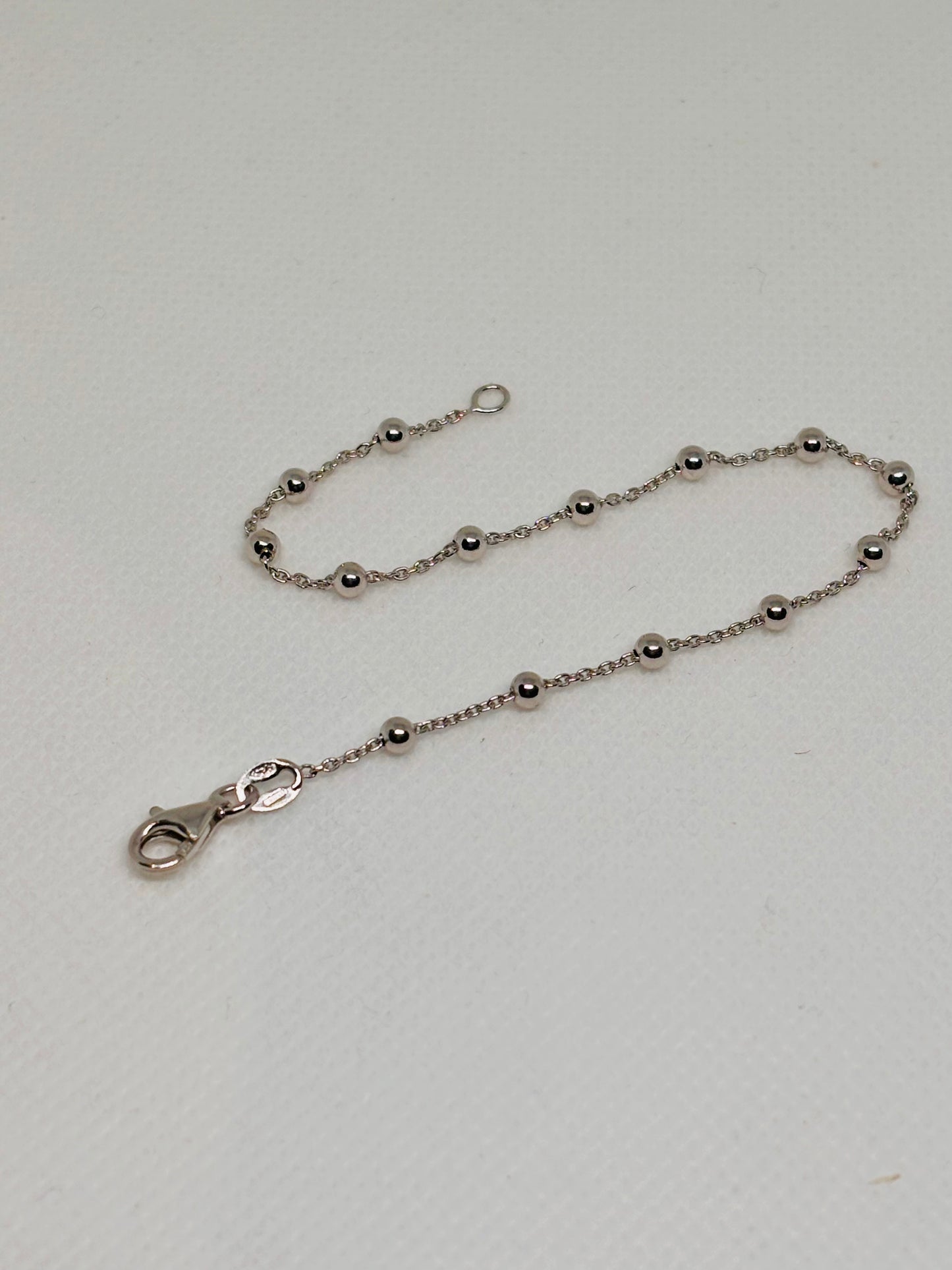 Bracciale base pallini alternati Pizzico