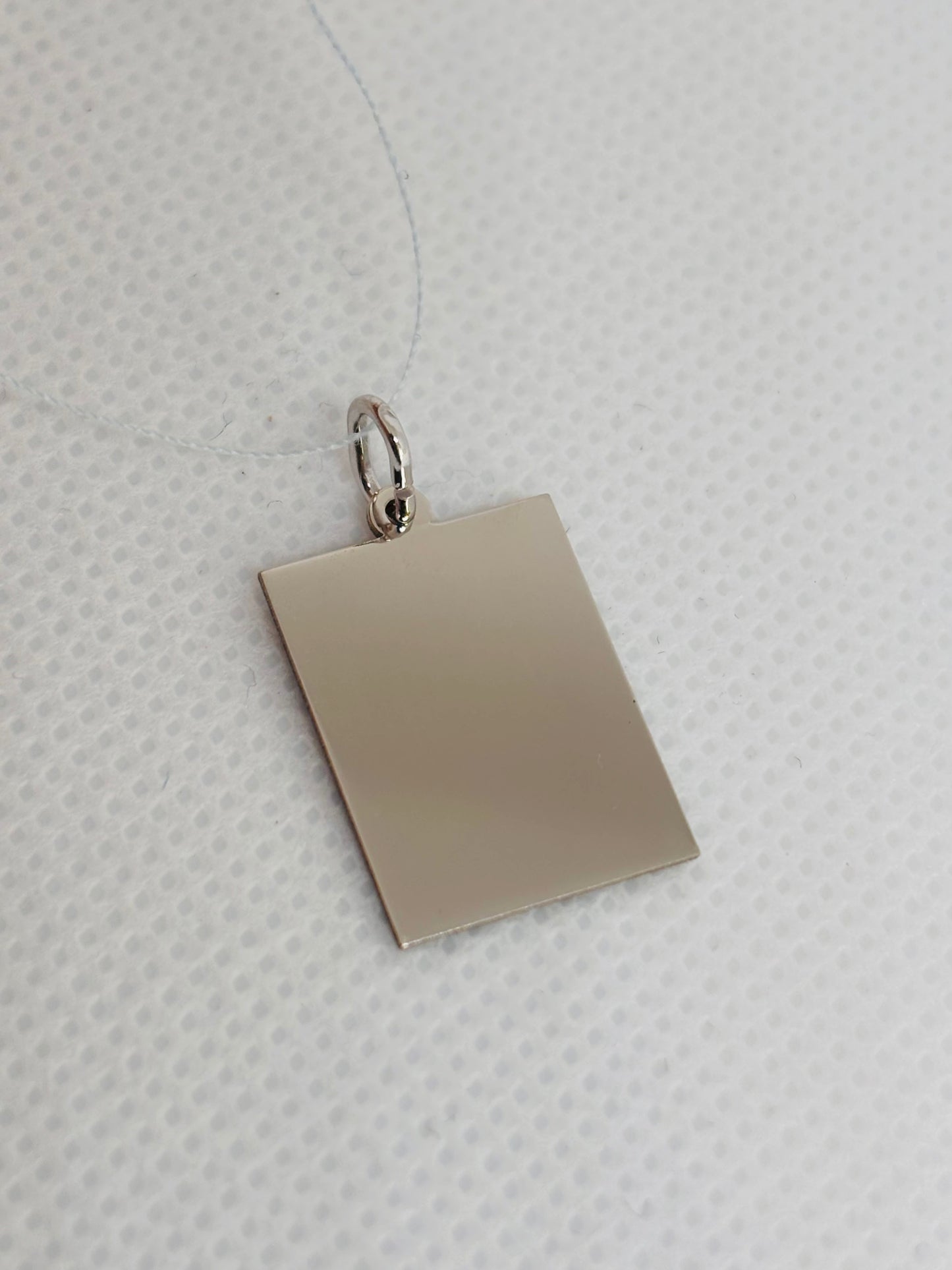 Ciondolo Piastra rettangolare per incisione