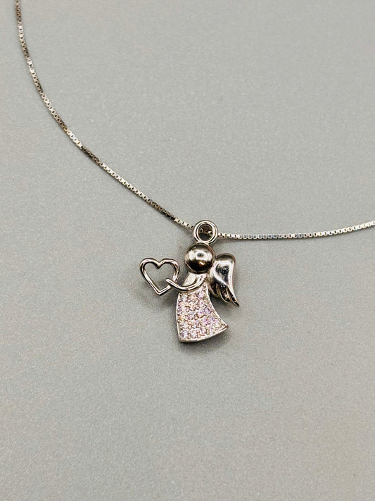 Collana in argento Angioletto