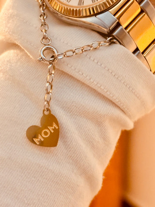 Bracciale acciaio Mom