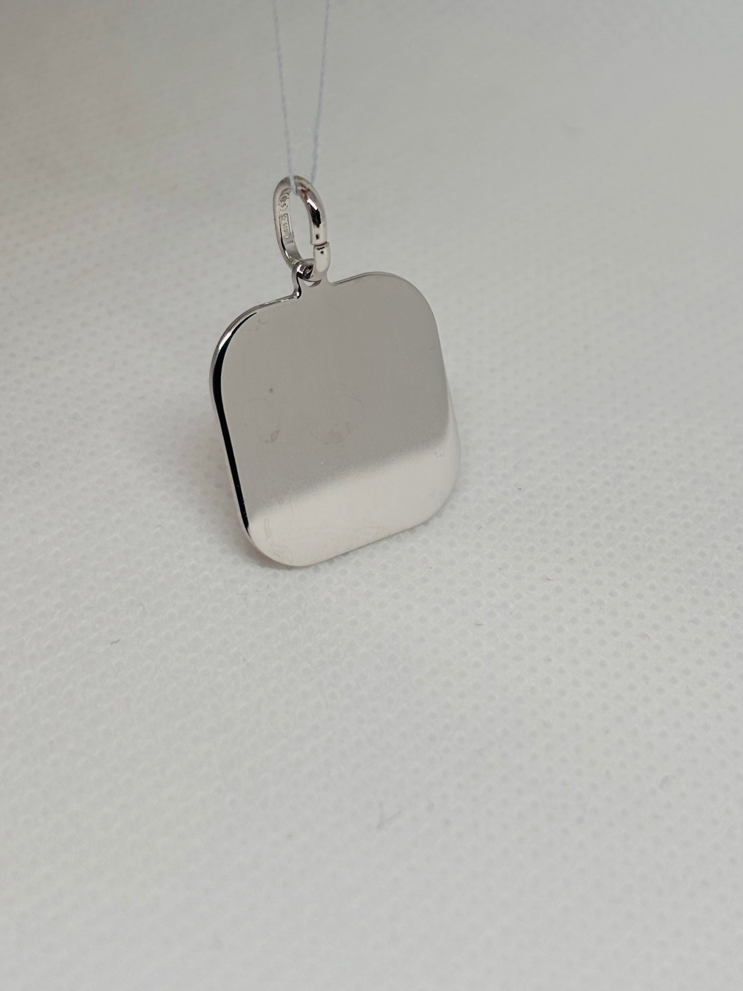 Piastra quadrata stondata per incisione