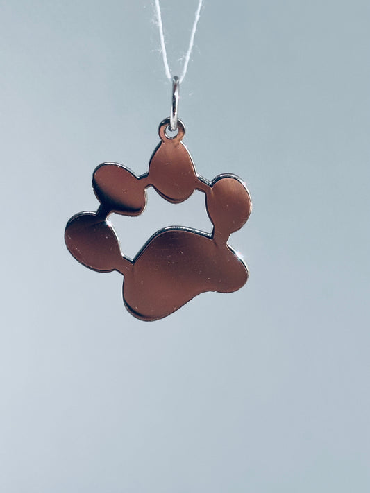 Ciondolo zampina argento