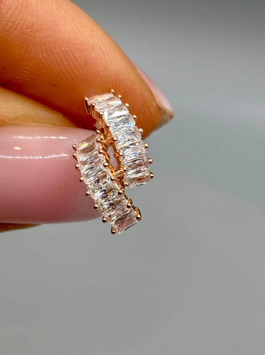 Orecchini Argento rose gold Valerie