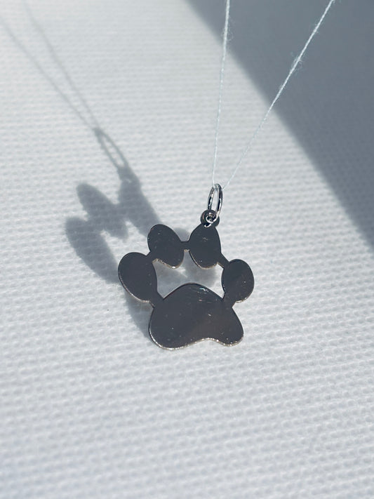 Ciondolo zampina argento