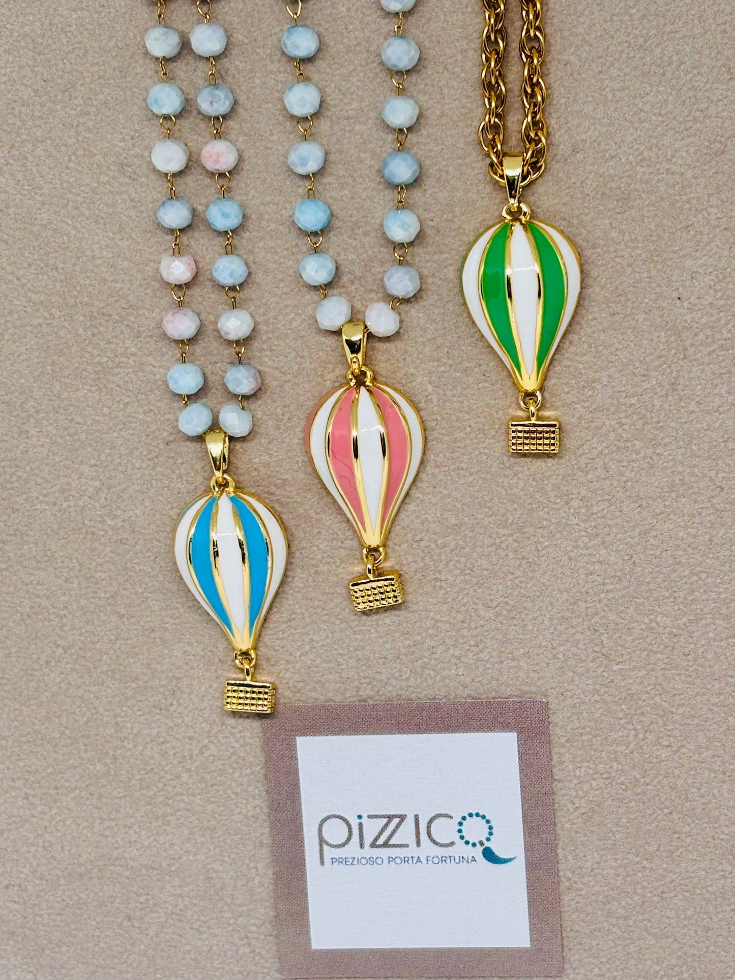 Collana Pizzico Mongolfiera