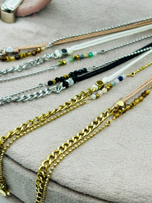 Bracciali Medina 2 fili acciaio