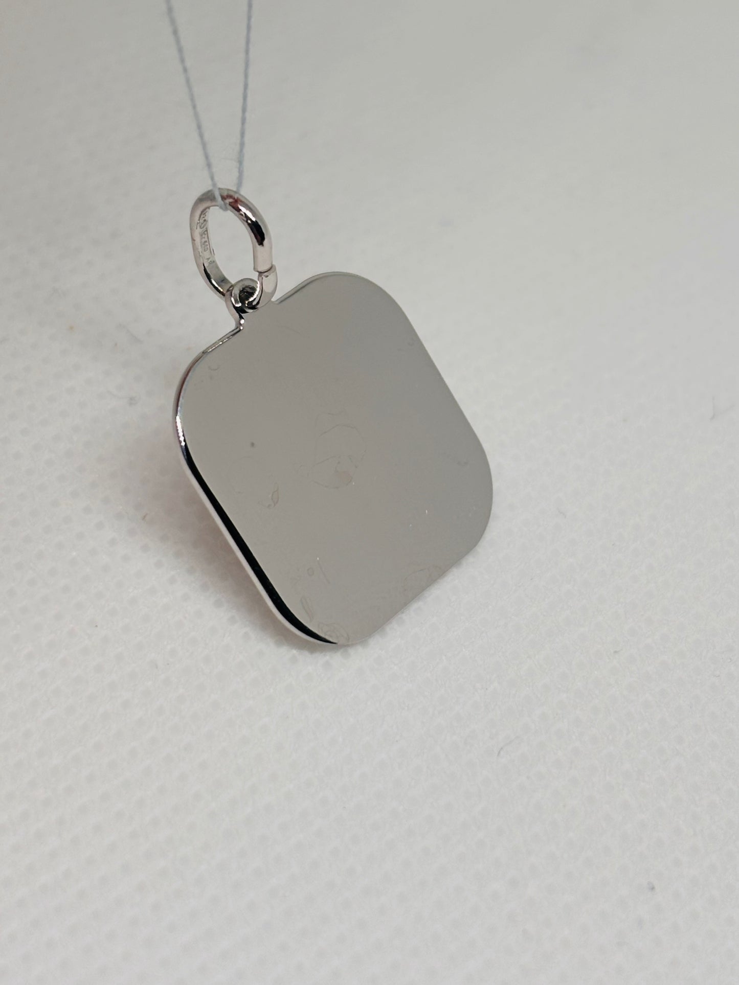 Piastra quadrata stondata per incisione