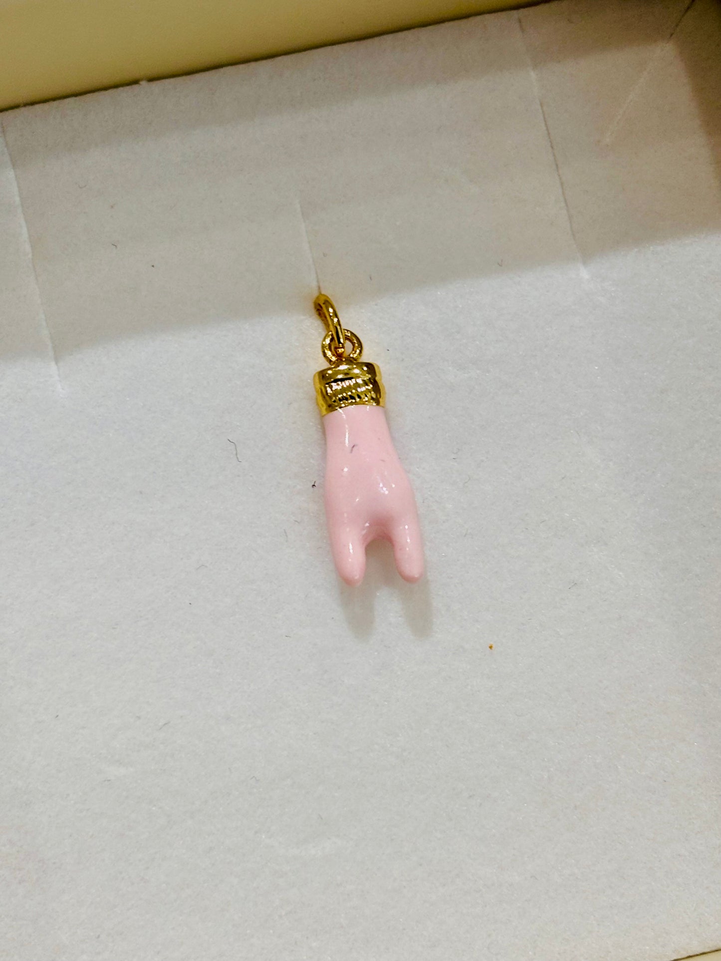 Charms Fortunello Pizzico Tiè 3d rosa
