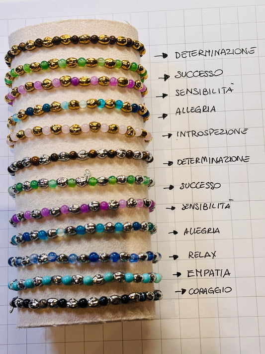 Bracciale pepite color Pizzico