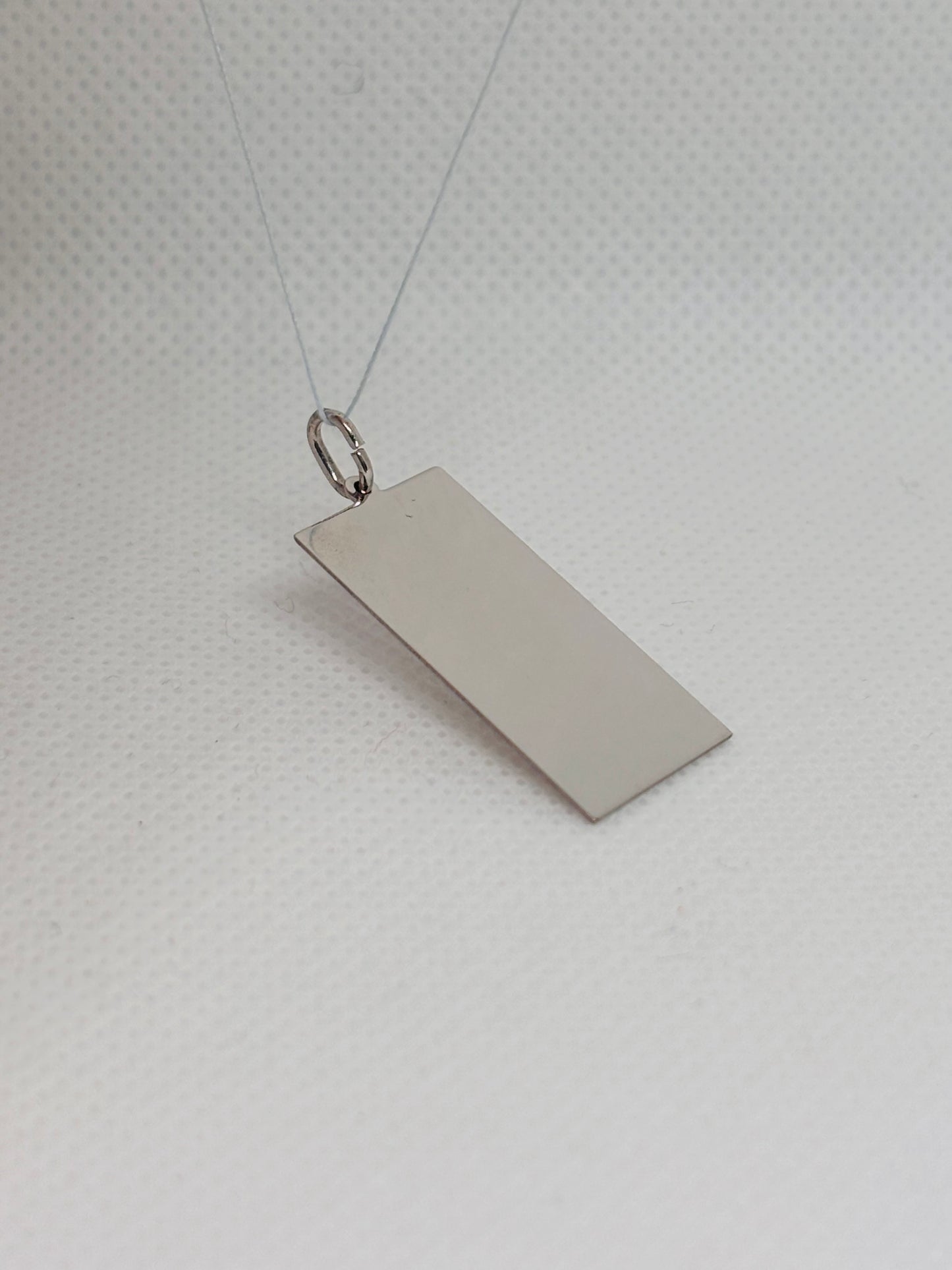 Ciondolo Piastra rettangolare per incisione