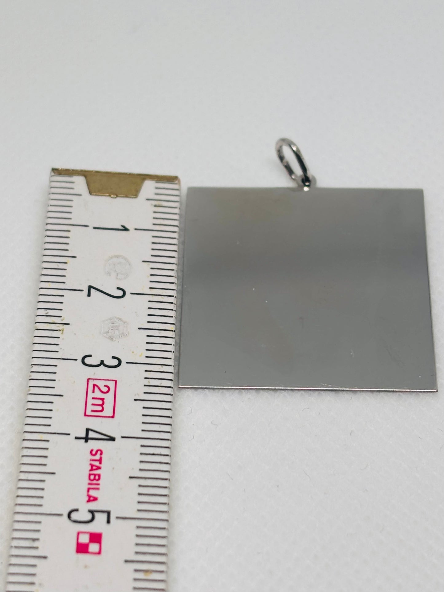 Piastra quadrata per incisione