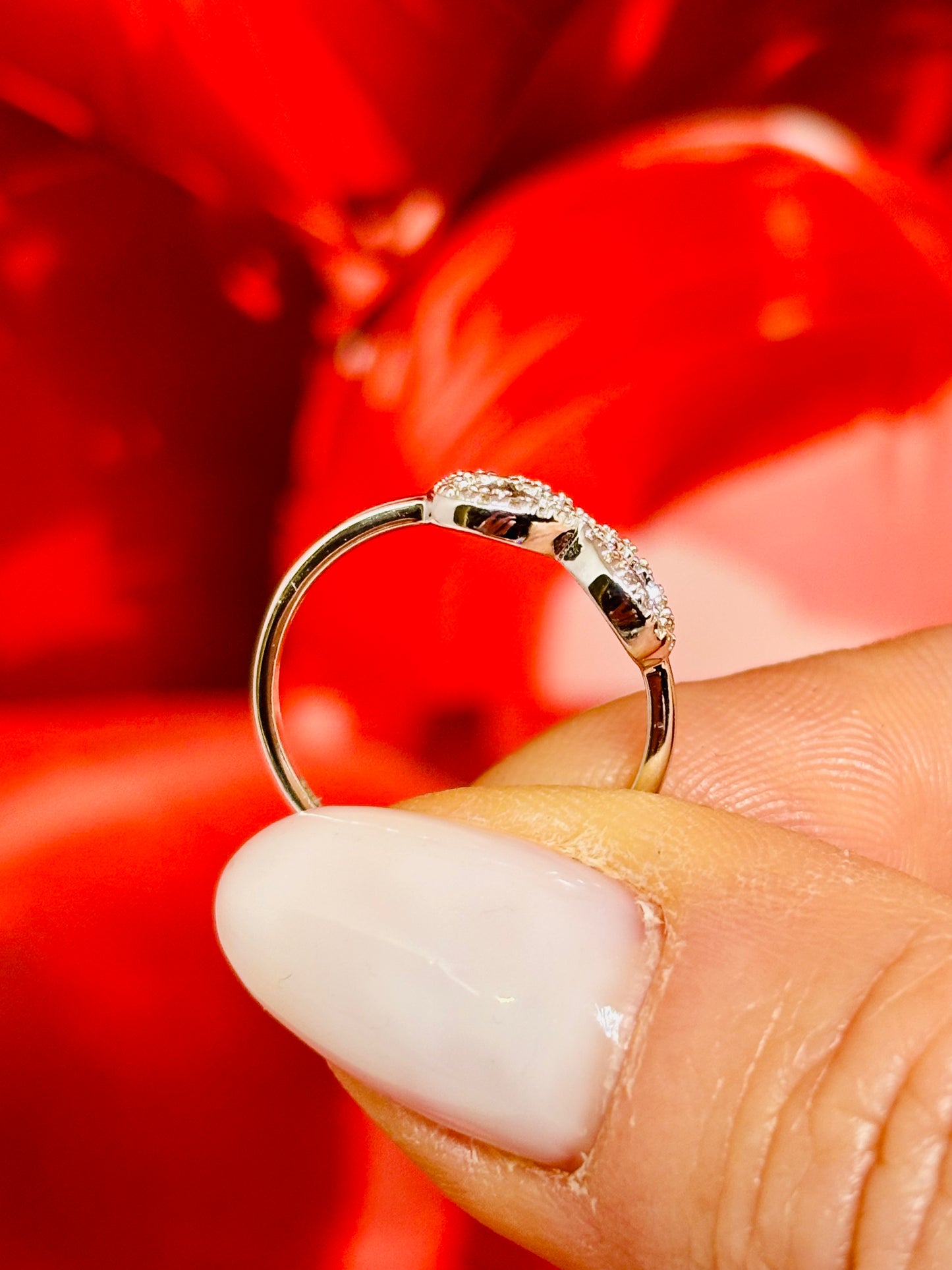 Anello infinito Argento