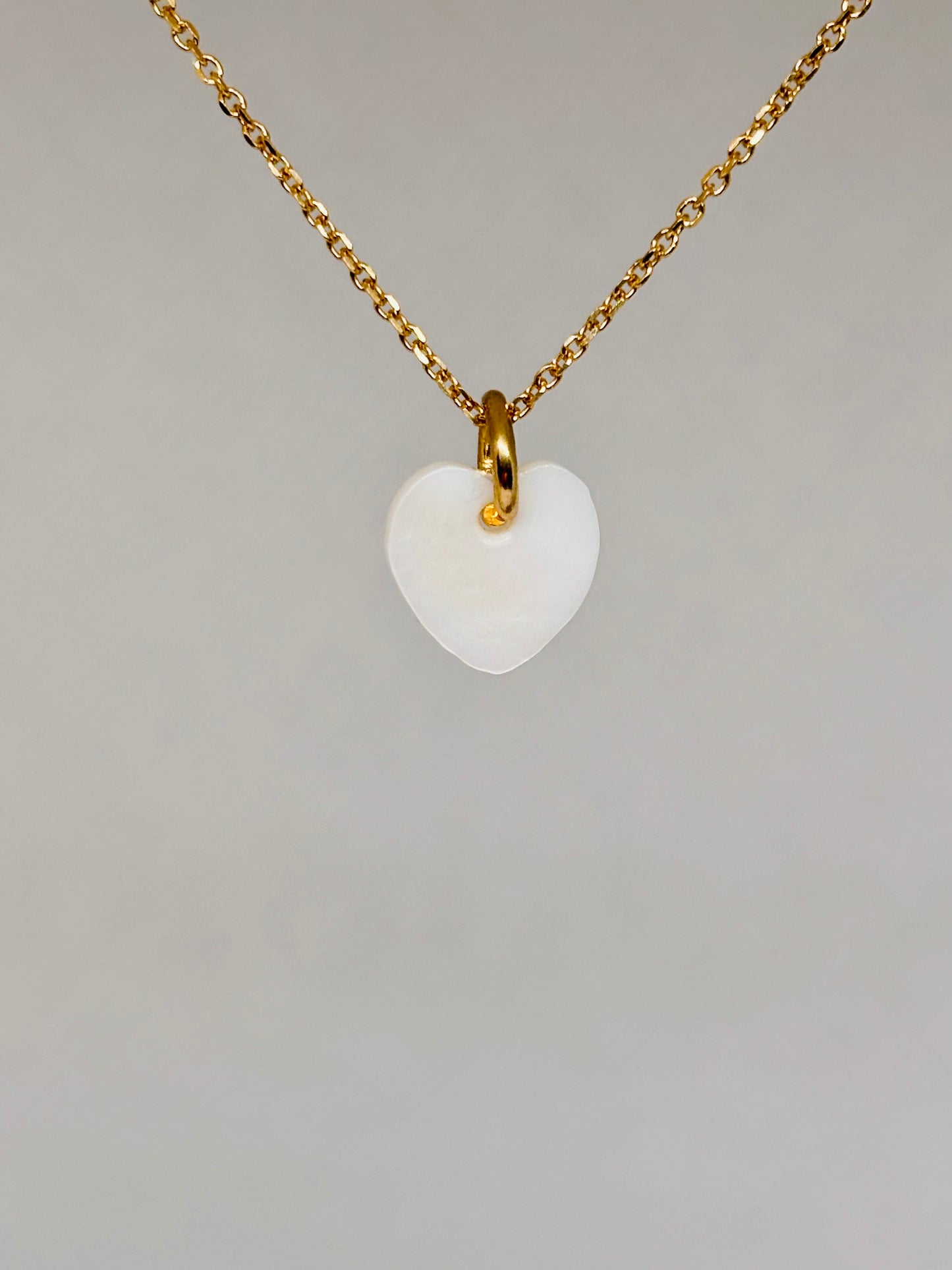 Collana argento cuore Madreperla Pizzico