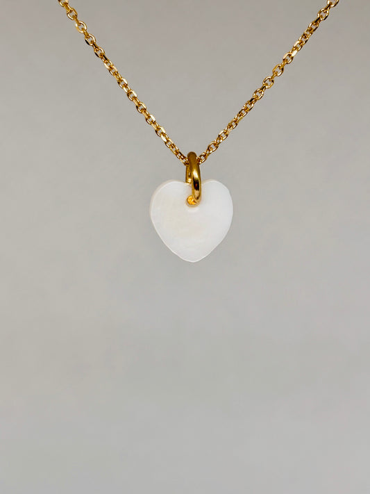 Collana argento cuore Madreperla Pizzico