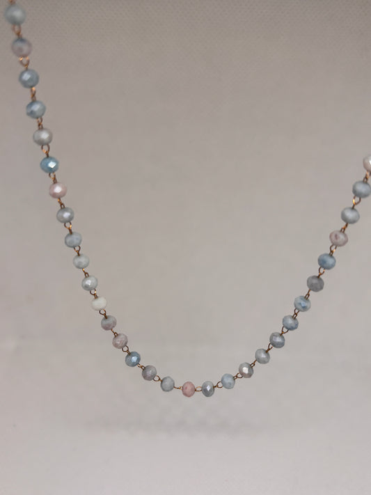Collana Rosarietto Cielo Pizzico