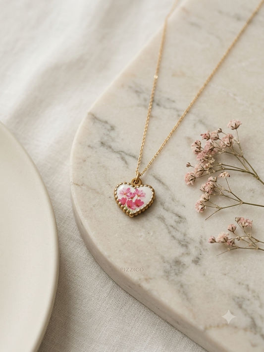 Charms Fortunello Pizzico fiori fucsia