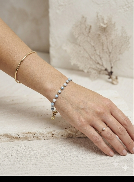 Bracciale Rosarietto Cielo Pizzico