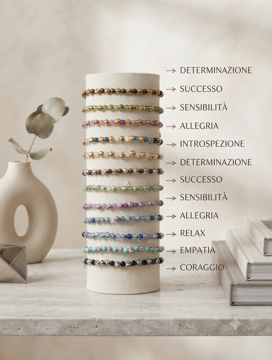Bracciale pepite color Pizzico